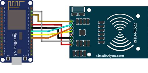 nodemcu project barrier gate using mifare card reader|nodemcu rfid interface.